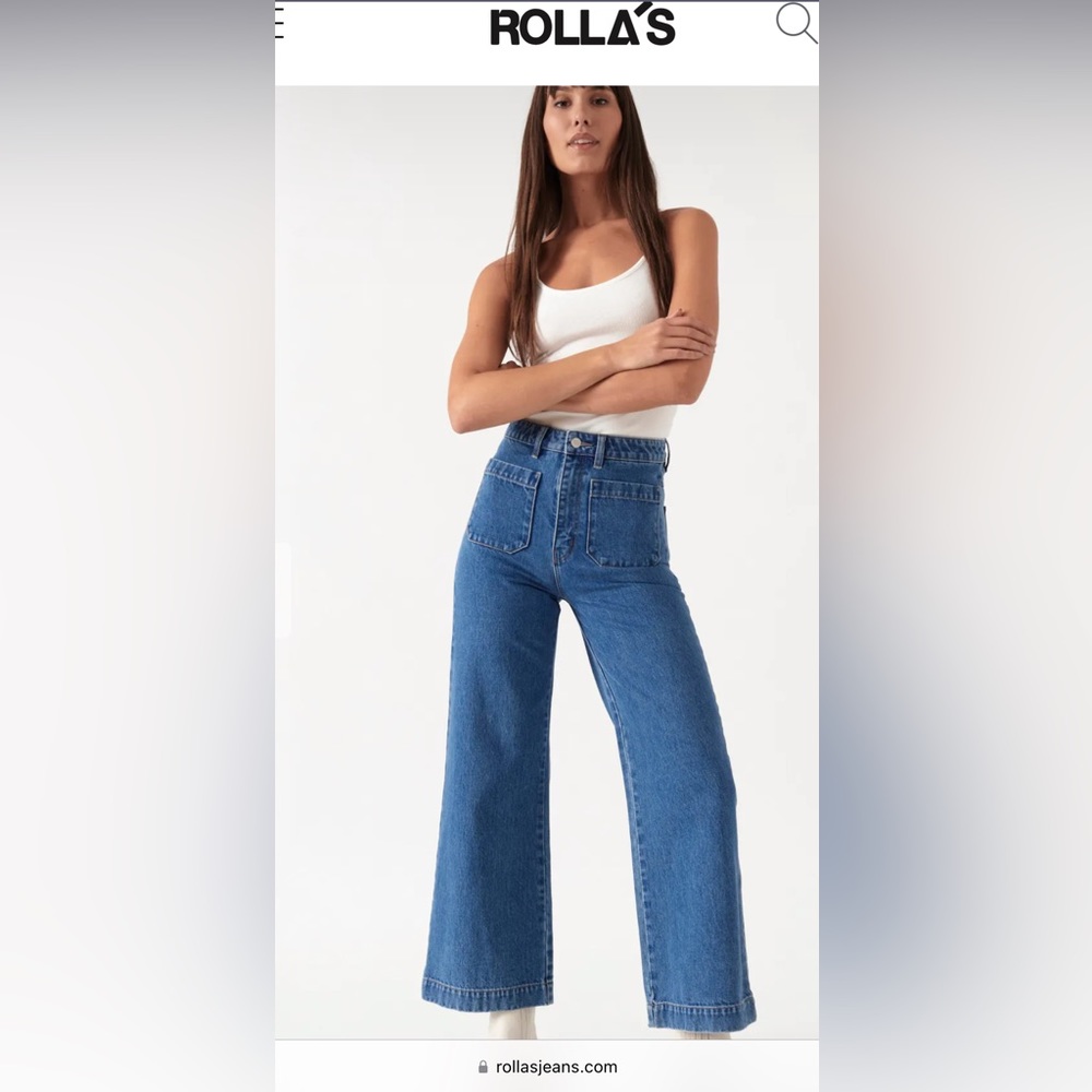 Rolla’s Sailor jean Ashley blue